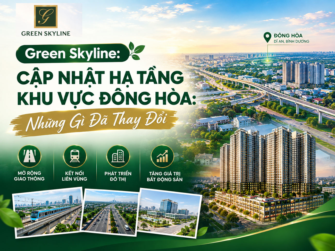 Cập Nhật Hạ Tầng Khu Vực Đông Hòa