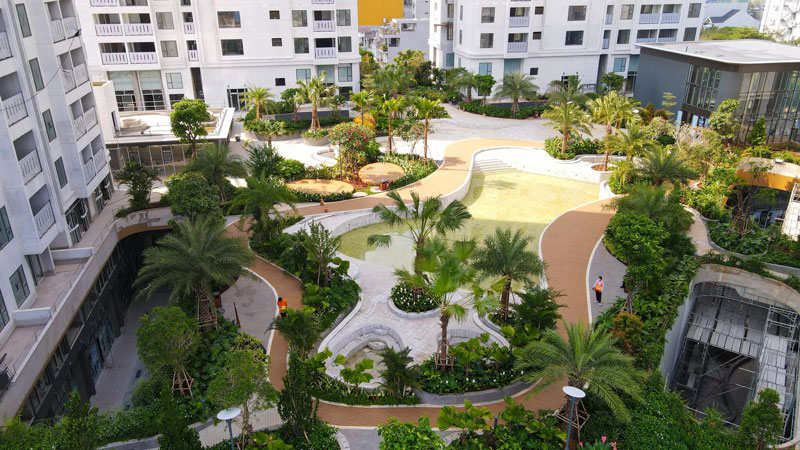 Giai Đoạn Hoàn Thiện Nội Khu Và Cảnh Quan