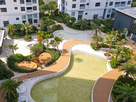 Tiến độ cất nóc tòa 1 Green Skyline