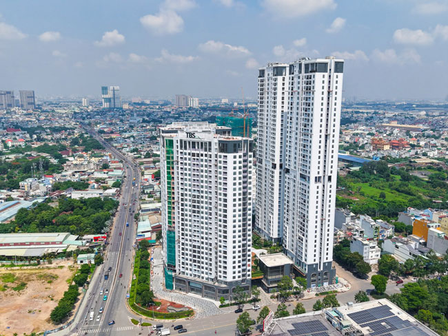 Nội thất căn hộ mẫu Green Skyline