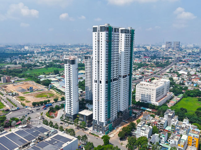 Phối cảnh tổng thể dự án Green Skyline