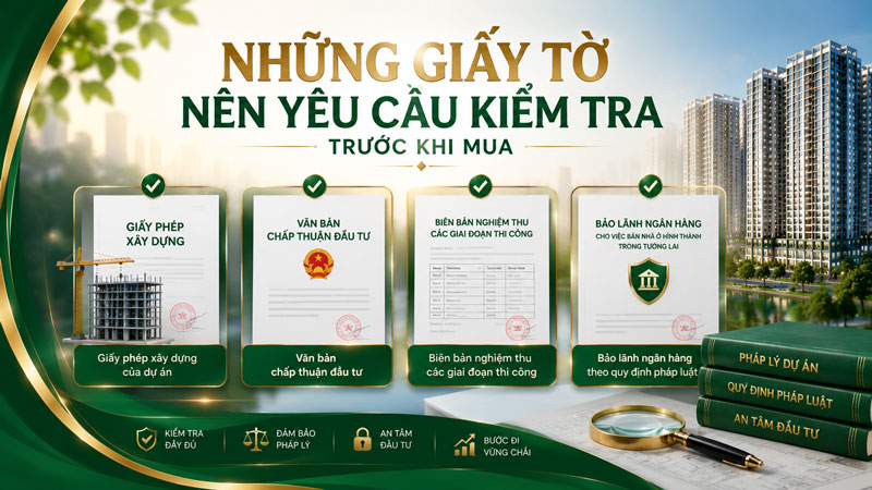 Những Giấy Tờ Nên Yêu Cầu Kiểm Tra Trước Khi Mua