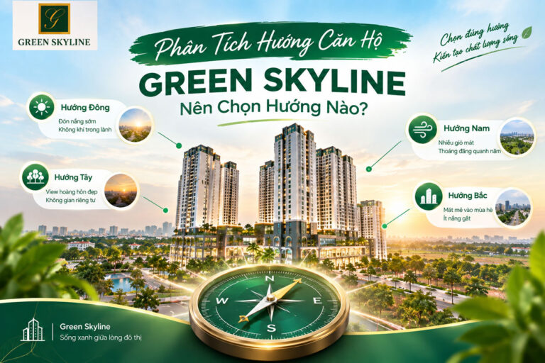 Phân Tích Hướng Căn Hộ Green Skyline