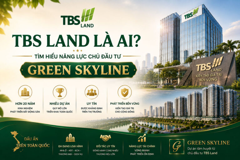 TBS Land Là Ai? Tìm Hiểu Năng Lực Chủ Đầu Tư Green Skyline
