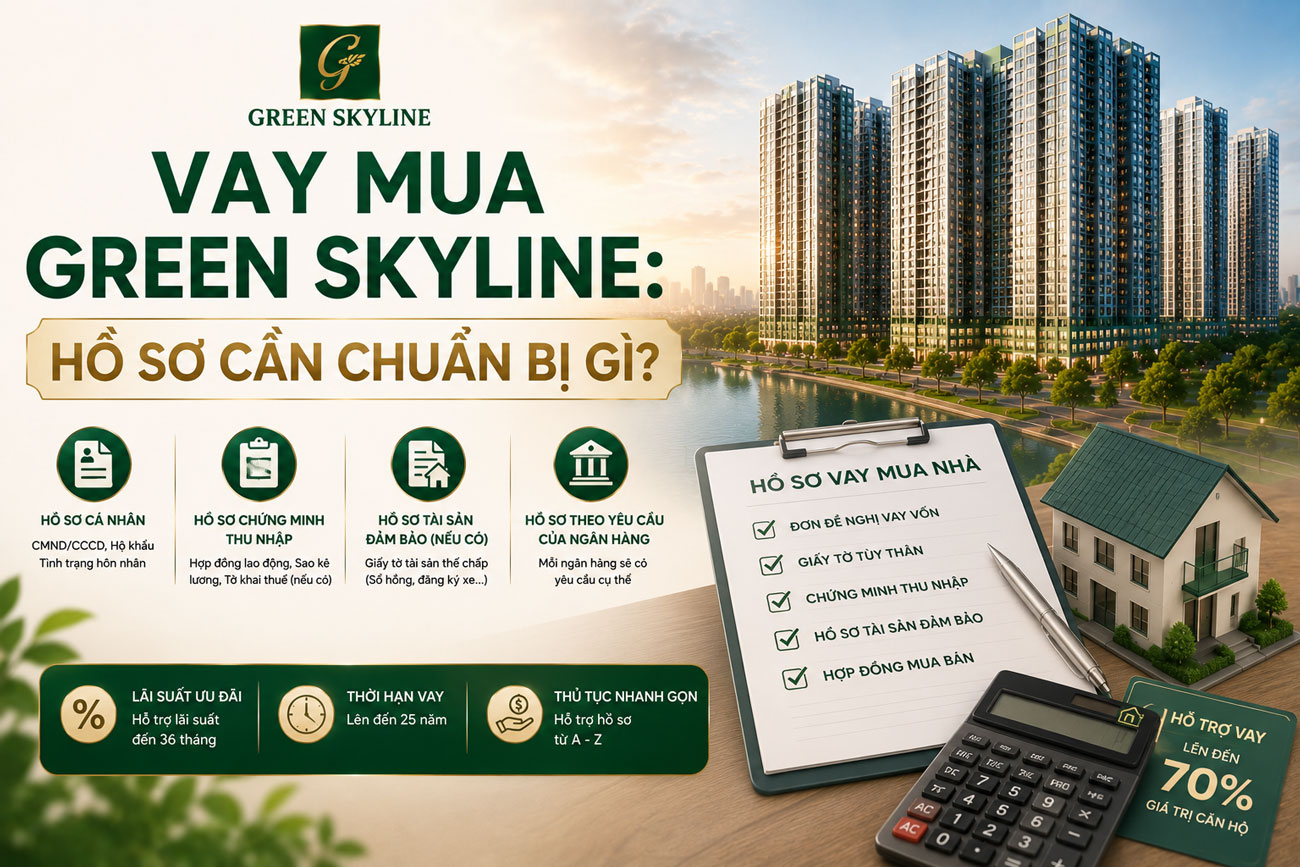Vay Mua Green Skyline Hồ Sơ Cần Chuẩn Bị Gì