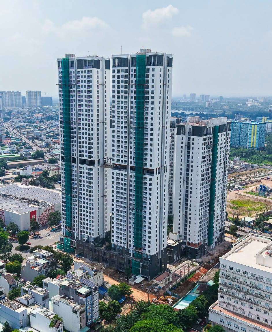Tiến độ thi công thực tế dự án Green Skyline