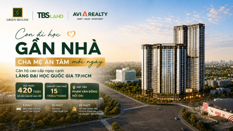 Cho thuê căn hộ Green Skyline: Giá thuê, loại căn và kinh nghiệm chọn căn phù hợp