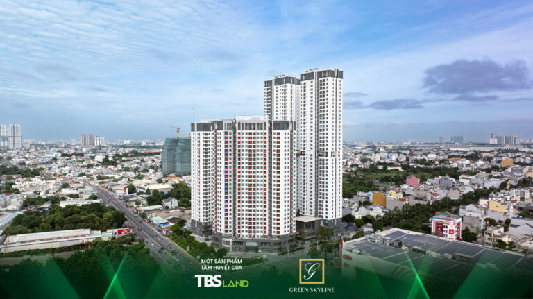 Cập Nhật Tiến Độ Green Skyline Tháng 08/2026: Đã Cất Nóc 4 Block